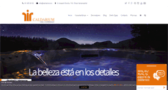 Desktop Screenshot of caldarium.es